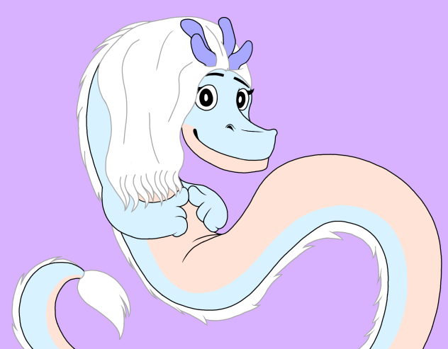 IceHeart Melody as a wish dragon