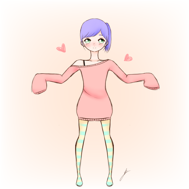 Cute Pastel girl ❤️