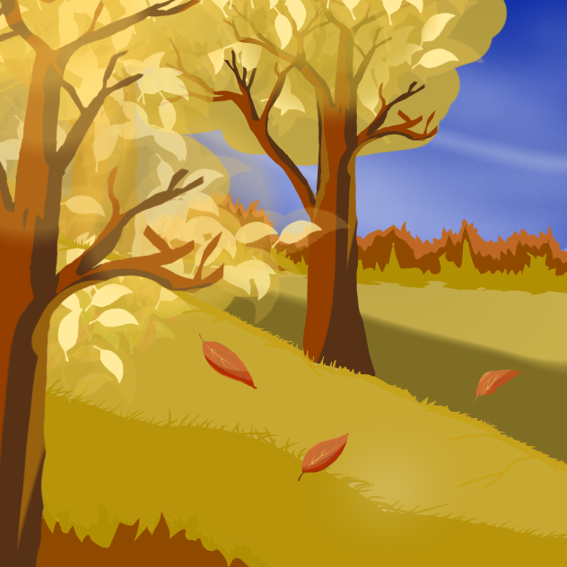 magical autumn - ibisPaint
