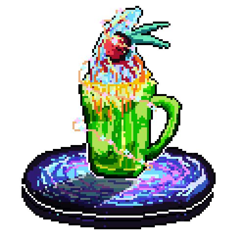 ✨Es sak Gelas ~ Pixel art🔥🔥