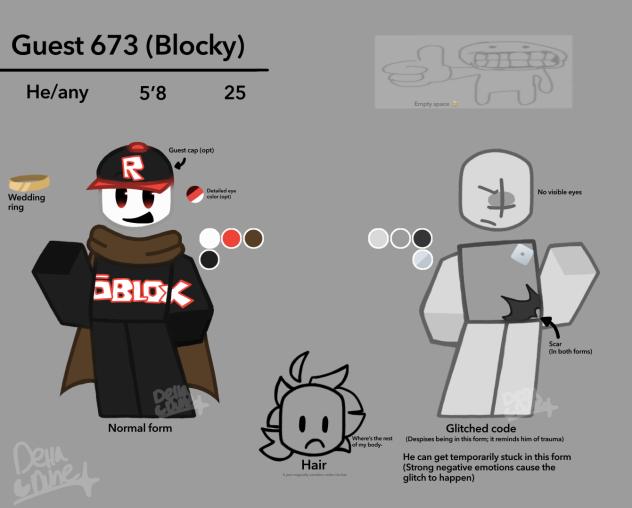 Remade blocky ref sheet