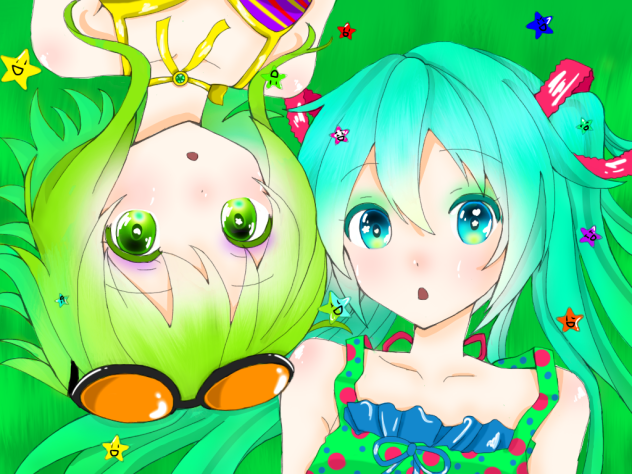 (みく& GUMI)着色の!