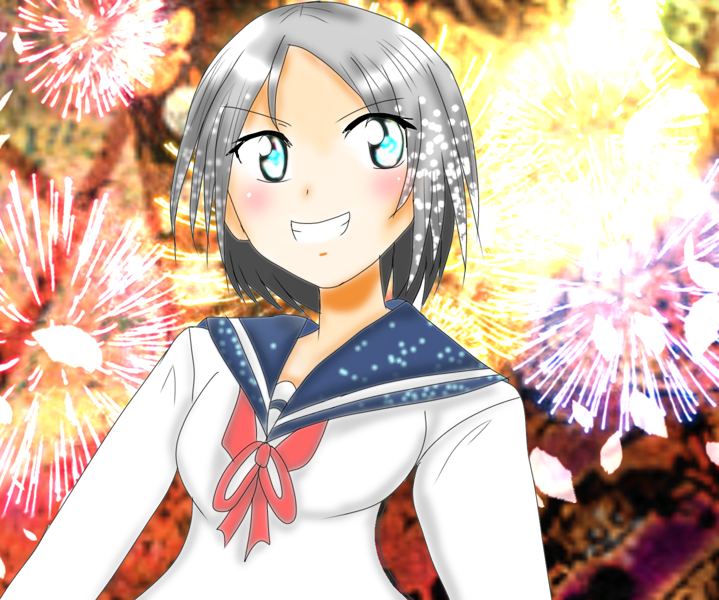 はじける ibisPaint