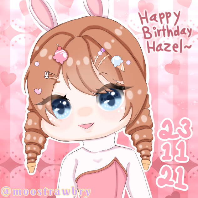 @hazelnutchann bday 2021
