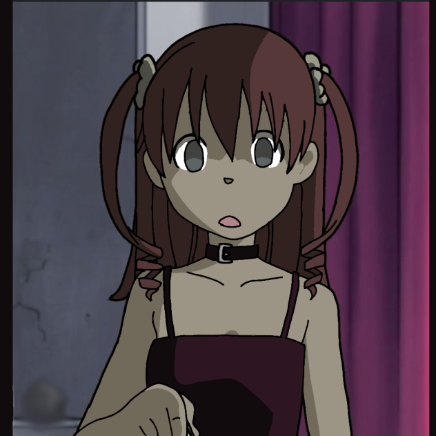 red hair maka