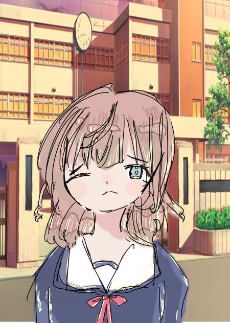 School girl 🏫 - ibisPaint