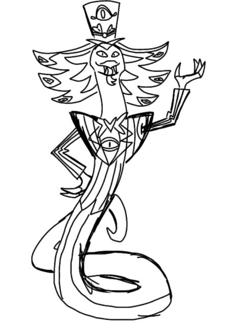 Sir Pentious but snake head