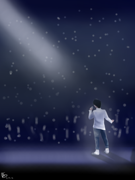 On Stage - ibisPaint