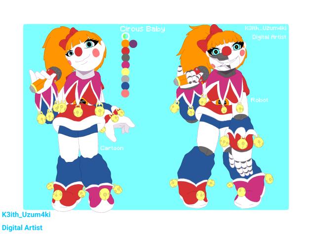 Circus Baby redesign - 2;