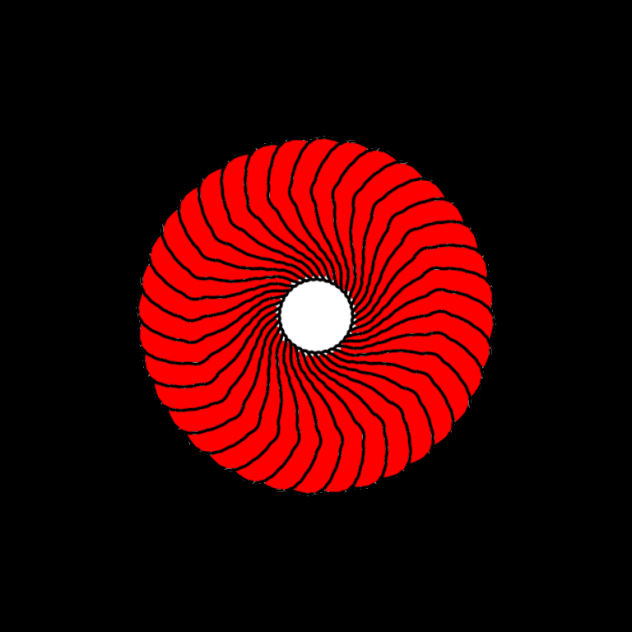 YouTube as a circle - ibisPaint