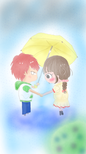 ゆーすけくんと、まこちゃんと。