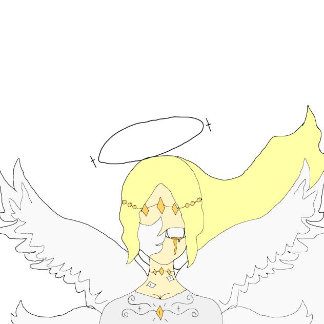 Number 3 base colors of angle drawing