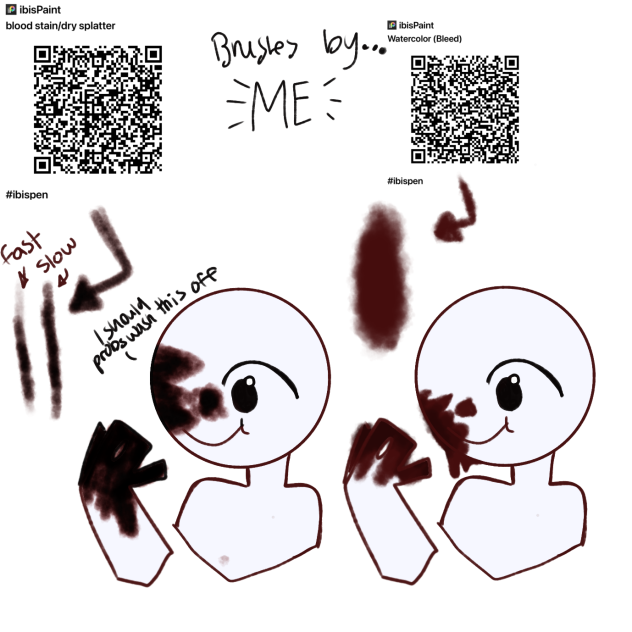 Blood brushes