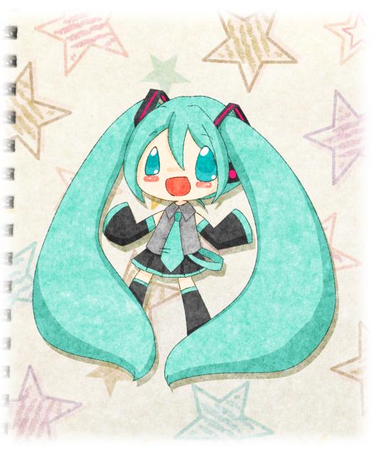 雑描き初音さん