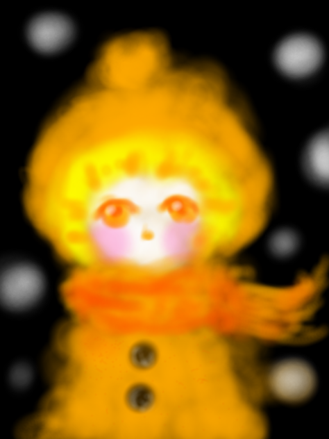 雪だなー