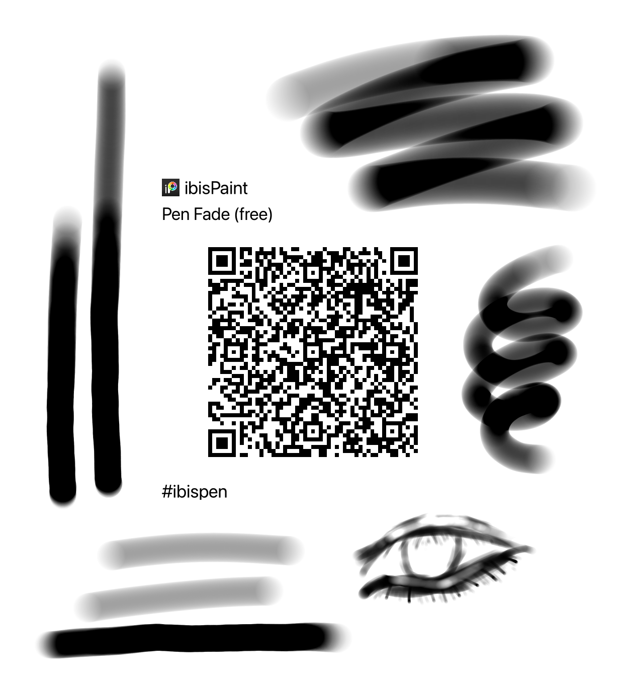 New version of the Pen Fade brush ibisPaint