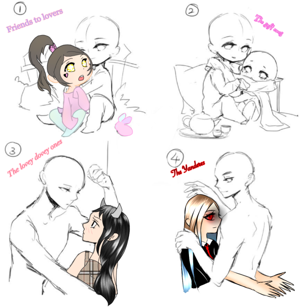 Types of couples collab