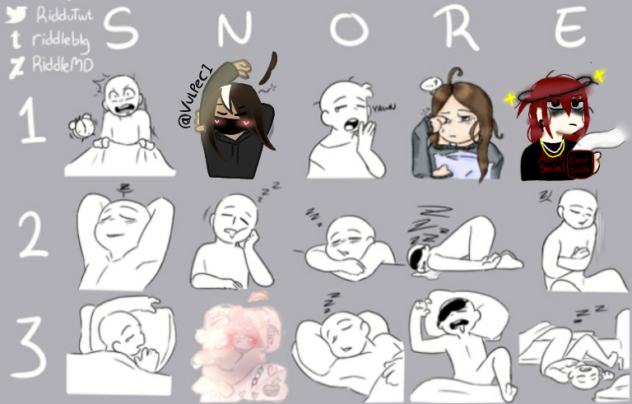 sleeping collab - ibisPaint