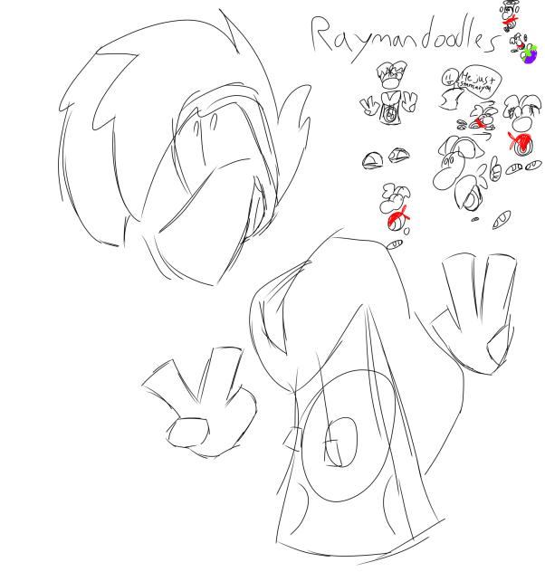 Rayman doodles