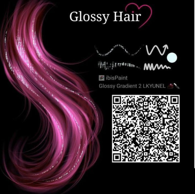🩷Clossy hair🩷