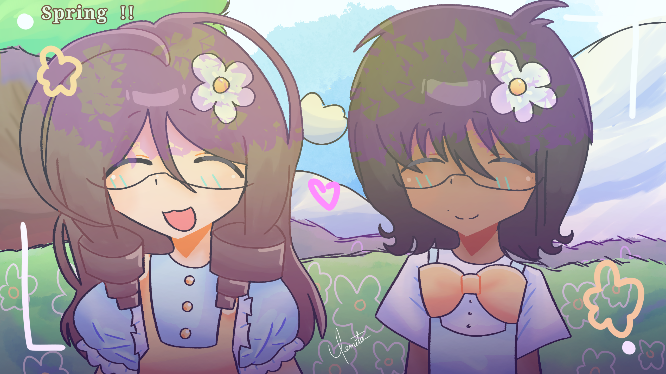 Spring !! 🌷 - ibisPaint