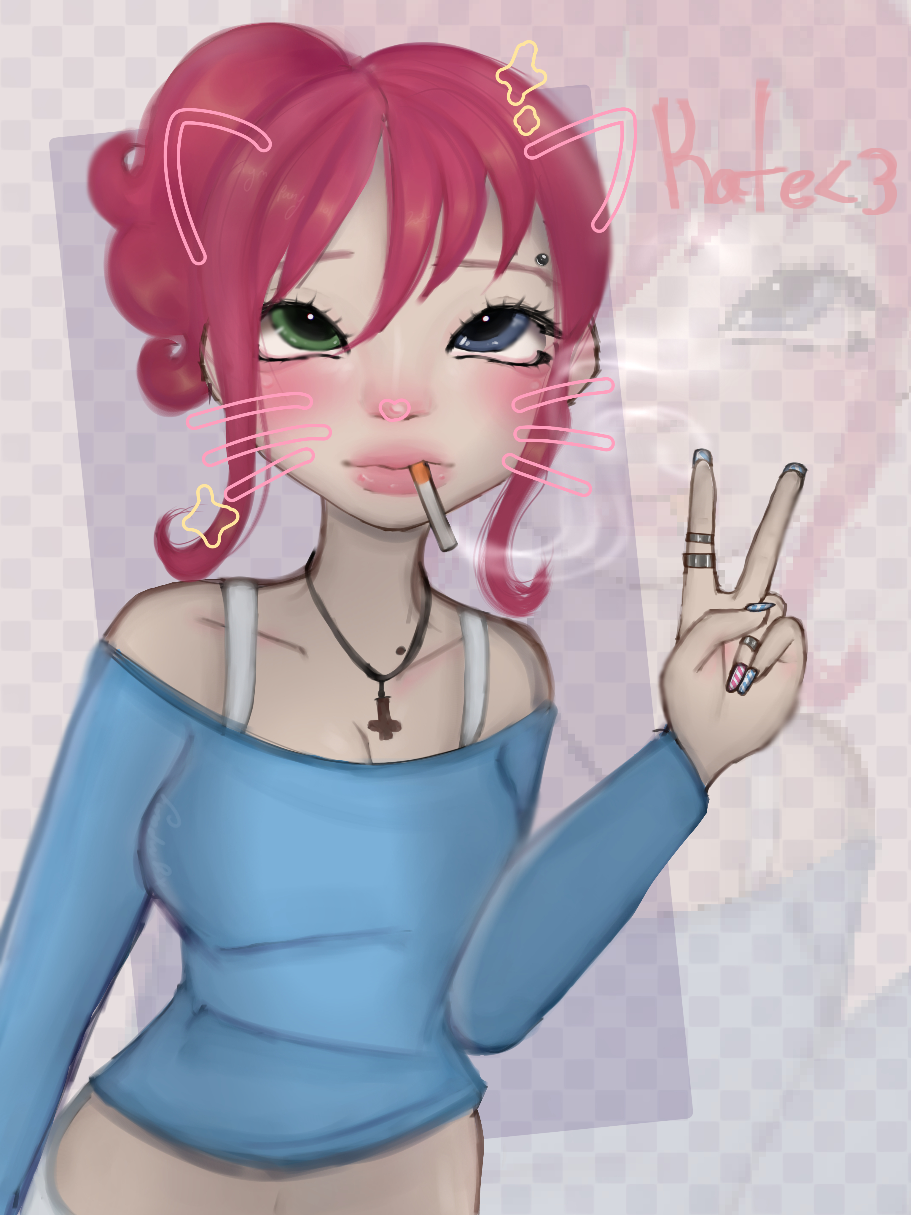 my oc KATE !! - ibisPaint