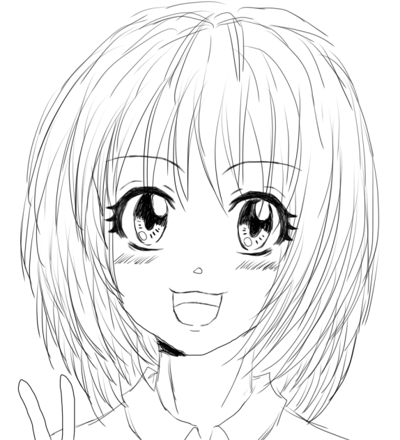 オリジナル女の子イラスト
