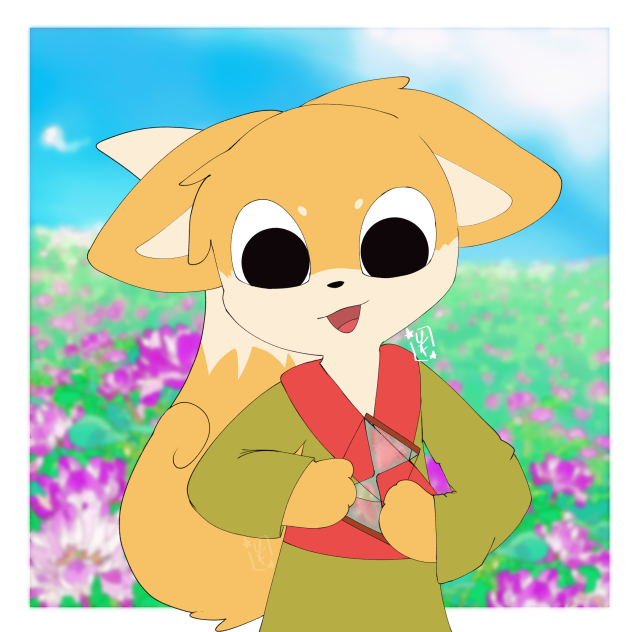 Hourglass Fox