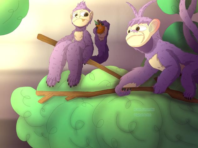 Aipom and Ambipom;