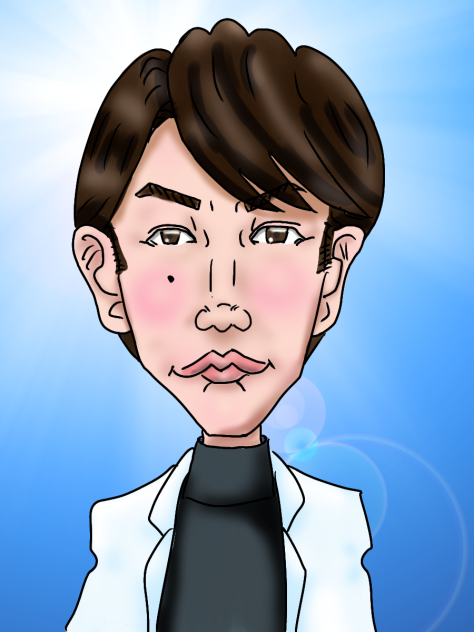 似顔絵佐藤健