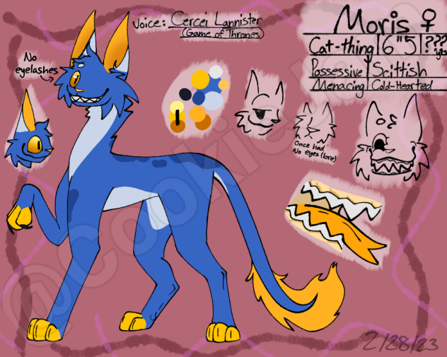 Moris ref Sheet!