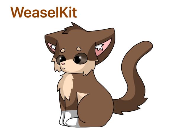 WeaselKit. Warrior Cats.