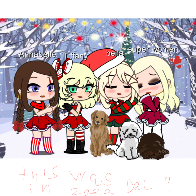 Some of my cringey gacha art