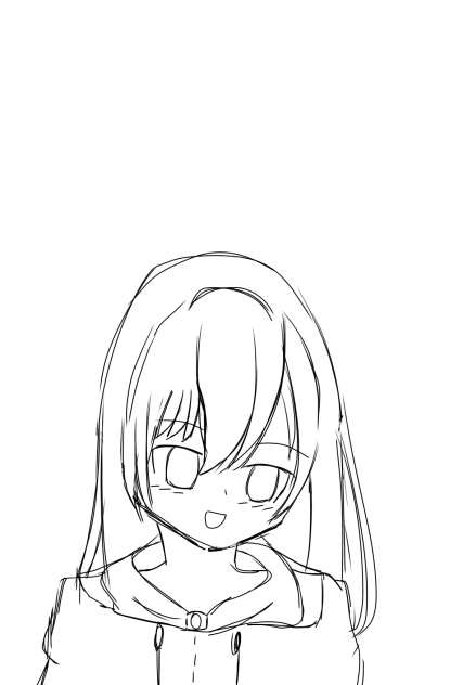 Anime Drawing sketch