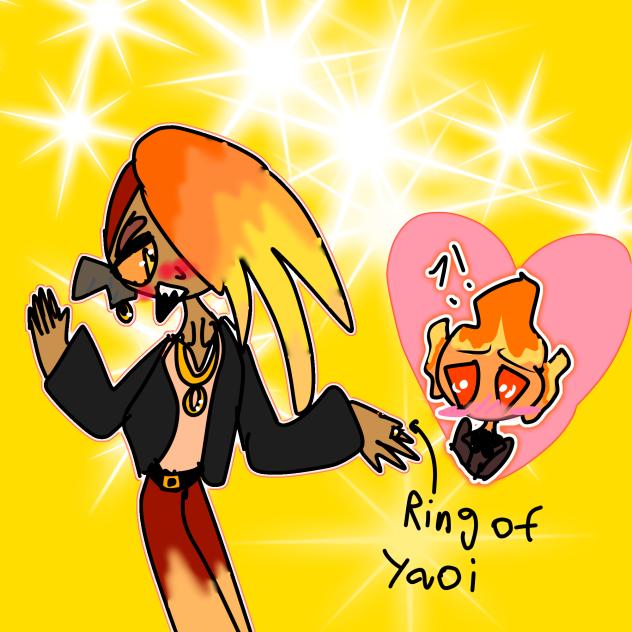 Inferno’s got a ring on his finger😏