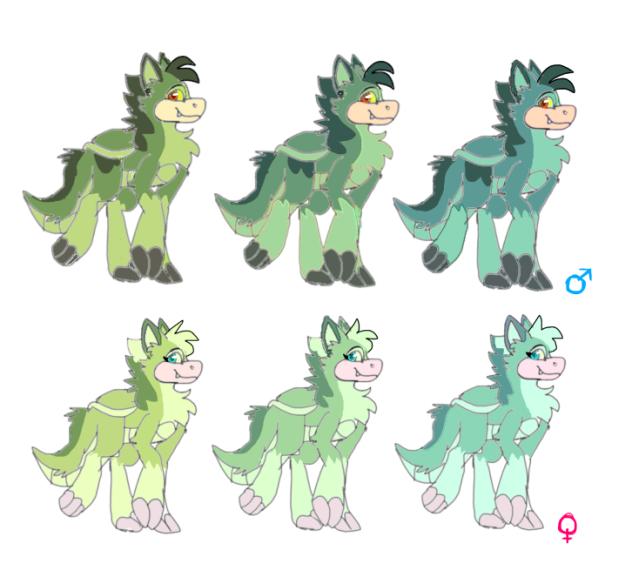 3 Zuffins (Mossy Boys & Mossy Girls)