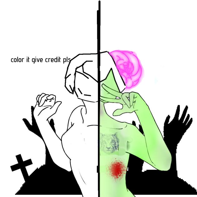 color please shes a zombie - ibisPaint