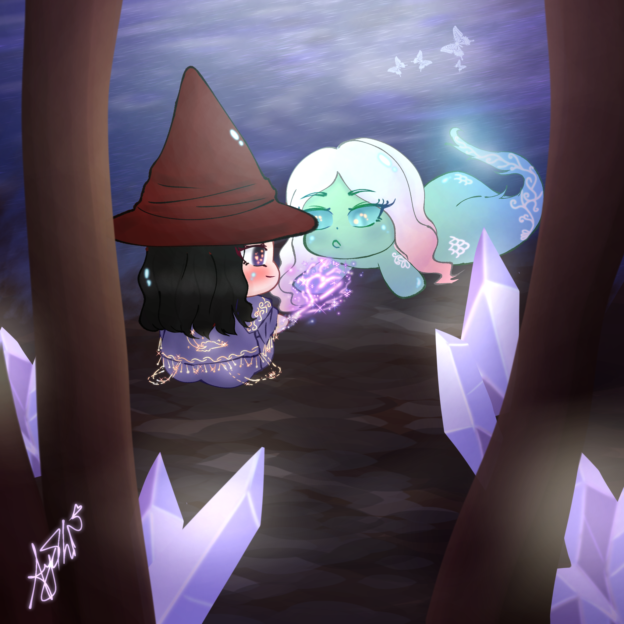 witch DTIYS challenge - ibisPaint