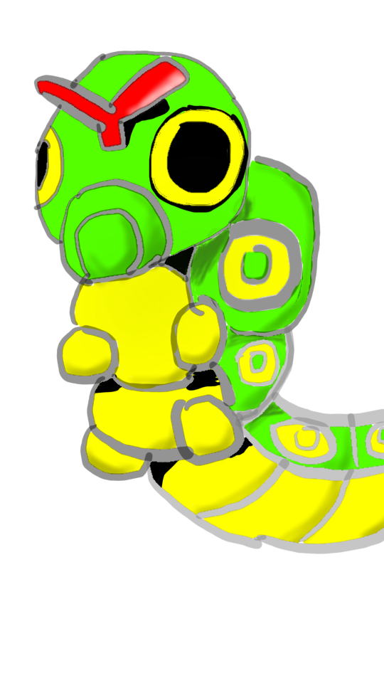 キャタピー Ibispaint