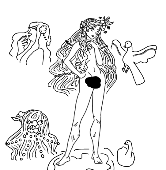 Aphrodite sketch