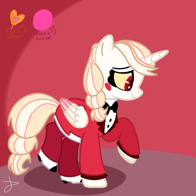 Charlie Mornigstar in  pony version
