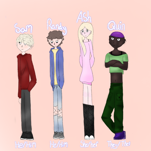 Character line up ✨