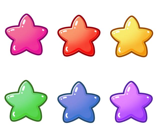 cute stars - ibisPaint