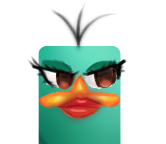 perry the jelly artstyle platypus