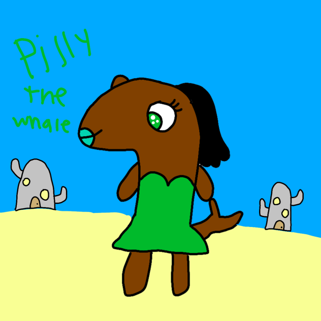 Pilly the whale