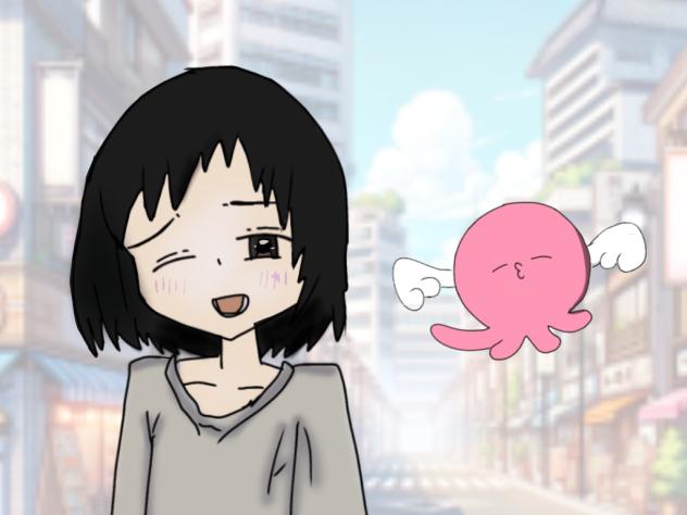 しずかちゃん&タコピー