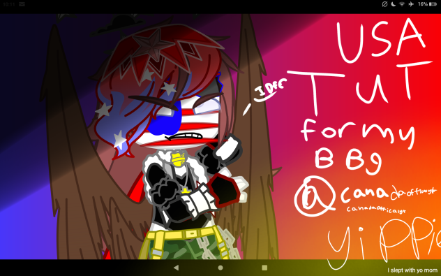 Thumbnail for the vid me making🇺🇸