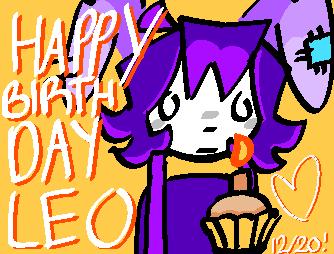 ITS LEOS BIRTHDAY!!!!