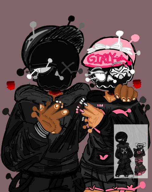 Skull dude and Skully pt. 1 (cleaner)