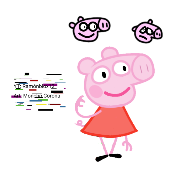 glich peppa pero sin el glich